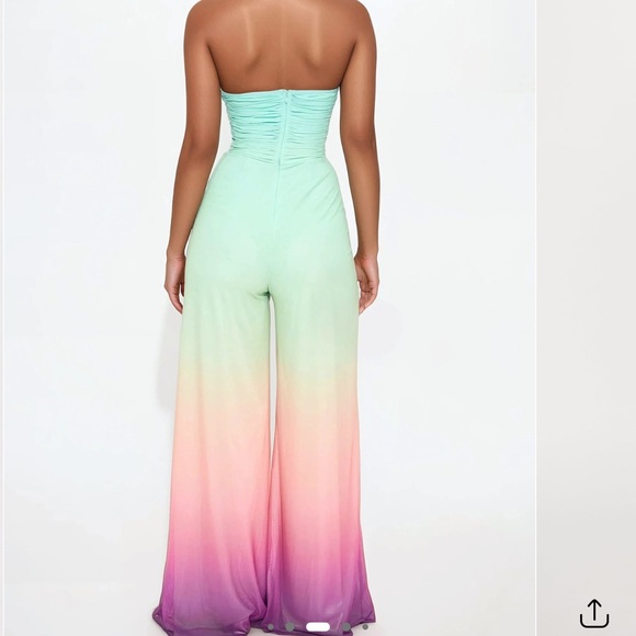 Elegant Ombre Jumpsuit - Picture 10 of 11